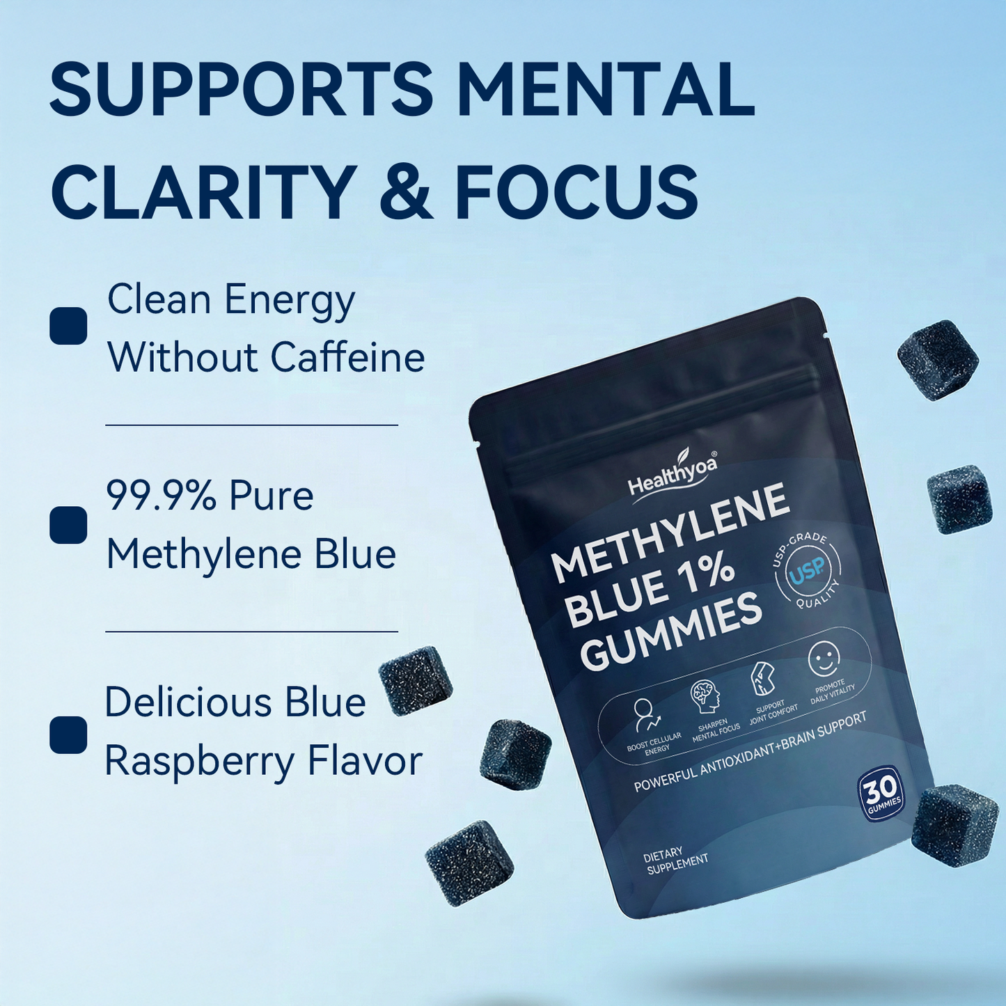 🛡️Methylene Blue Gummies - Move Easier. Feel Lighter. Live Freer.
