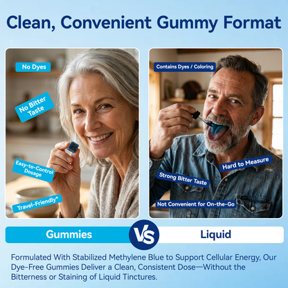 🛡️Methylene Blue Gummies - Move Easier. Feel Lighter. Live Freer.